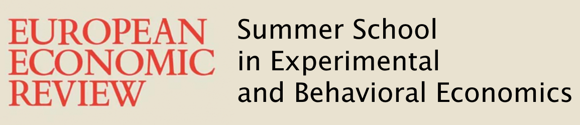 Summer School in Experimental and Behavioral Economics
